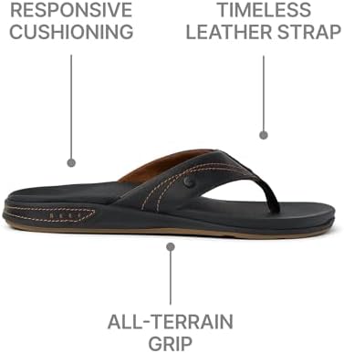 REEF Men's Sandals, Phantom Lux Black