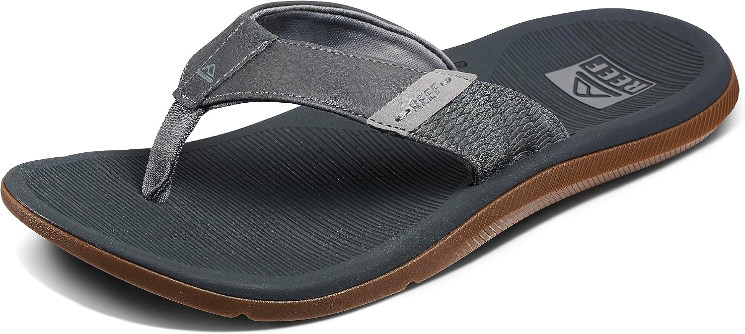 REEF Santa Ana Mens Sandal Grey