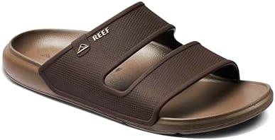REEF Men's Oasis Double Up Waterproof Slides BrownTan