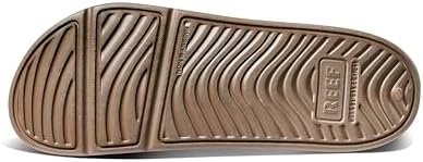 REEF Men's Oasis Double Up Waterproof Slides BrownTan