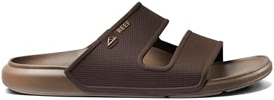 REEF Men's Oasis Double Up Waterproof Slides BrownTan