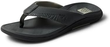 REEF Men's Sandals, Offshore Grey-black-tan
