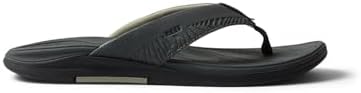 REEF Men's Sandals, Offshore Grey-black-tan