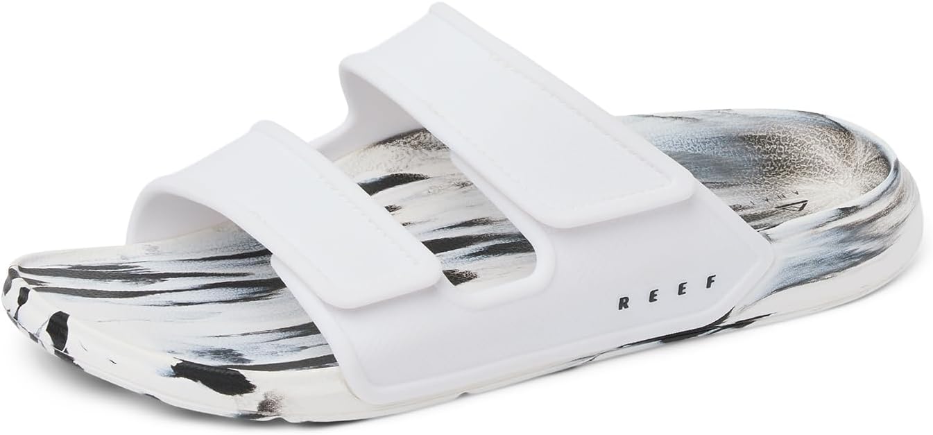 REEF Men's Oasis Adapt Slide Sandals Cookies and Cream