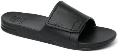 REEF Men's Sandals Fanning Slide H20 Black