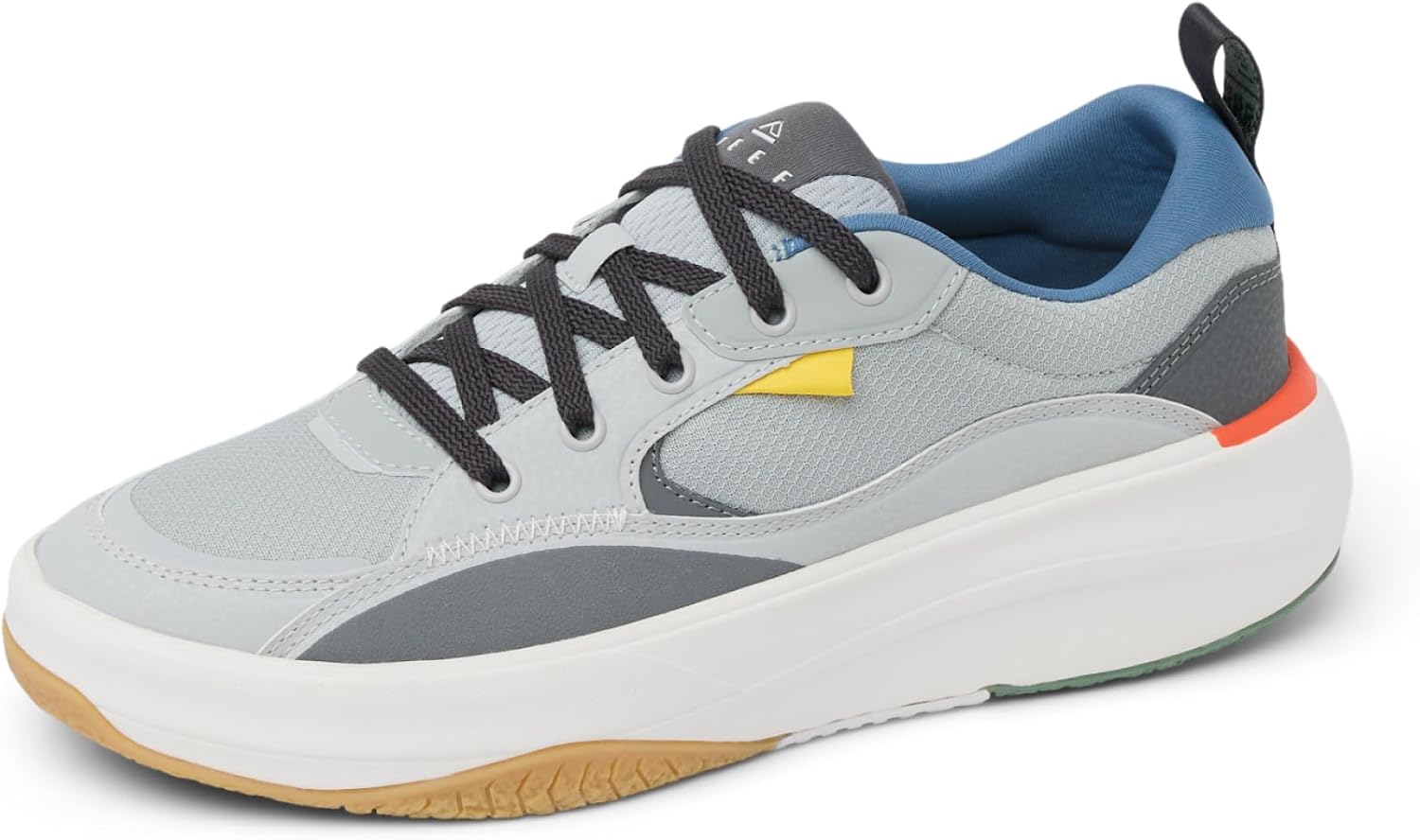 REEF Men’s Shoes, Fanning GreyBlueOrange