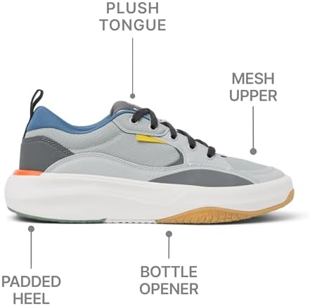 REEF Men’s Shoes, Fanning GreyBlueOrange