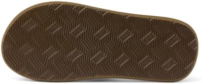 REEF Layback Men's Flip Flop Sandal, Arch Support, Water Friendly Tan