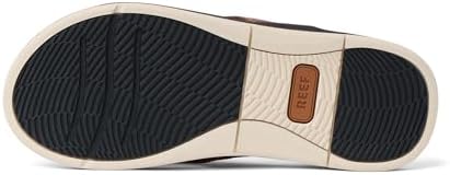 REEF Men's Sandals, Leather Offshore Copper-dark Brown
