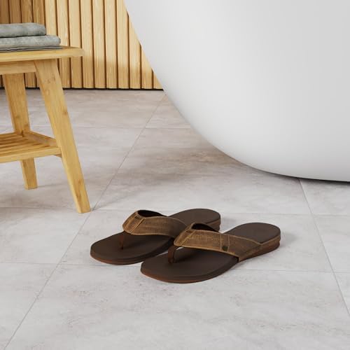 REEF Men'sCushion Lux Flip Flops Tff-toffee