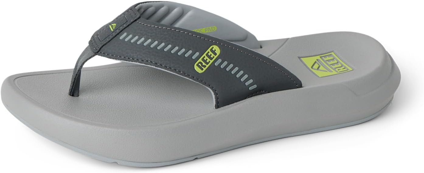 REEF Mens Sandals, Cruiser Dark ShadowLime