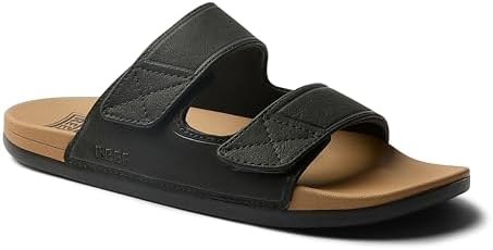 REEF mens Cushion Tradewind Sl Black-tan