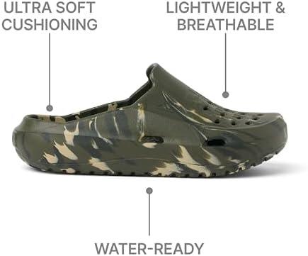 REEF Men's Sandals, Glider Camo Marble