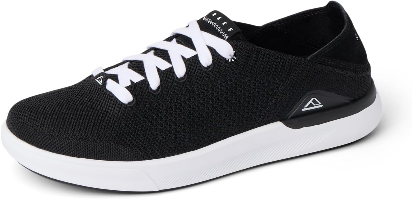 REEF Men's Shoes, Neptune HT BlackWhite
