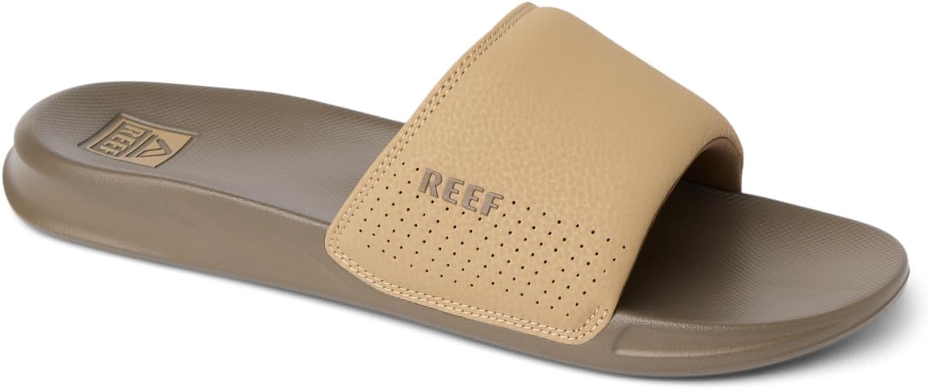 Reef Men's One Slide Sandal TaupeBrown