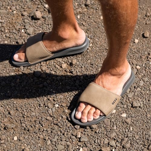 REEF One Slide Mens Sandal Gta-grey-tan
