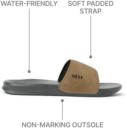 REEF One Slide Mens Sandal Gta-grey-tan