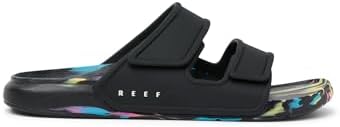 REEF Men's Oasis Adapt Slide Sandals Candy Marble