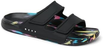 REEF Men's Oasis Adapt Slide Sandals Candy Marble