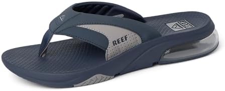 REEF Men's Sandals, Fanning + NavyGrey