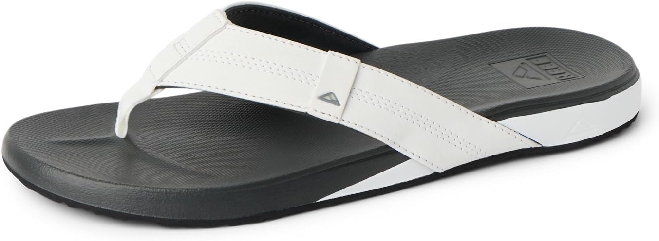 REEF Men's Sandals, Cushion Phantom Whc-white-charcoal