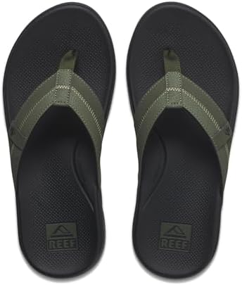 REEF Men’s Sandals, Cushion Phantom 2.0 OliveGum