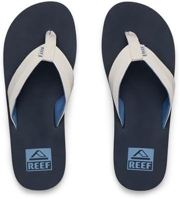 Reef Men's Twinpin Sandals GreyNavy