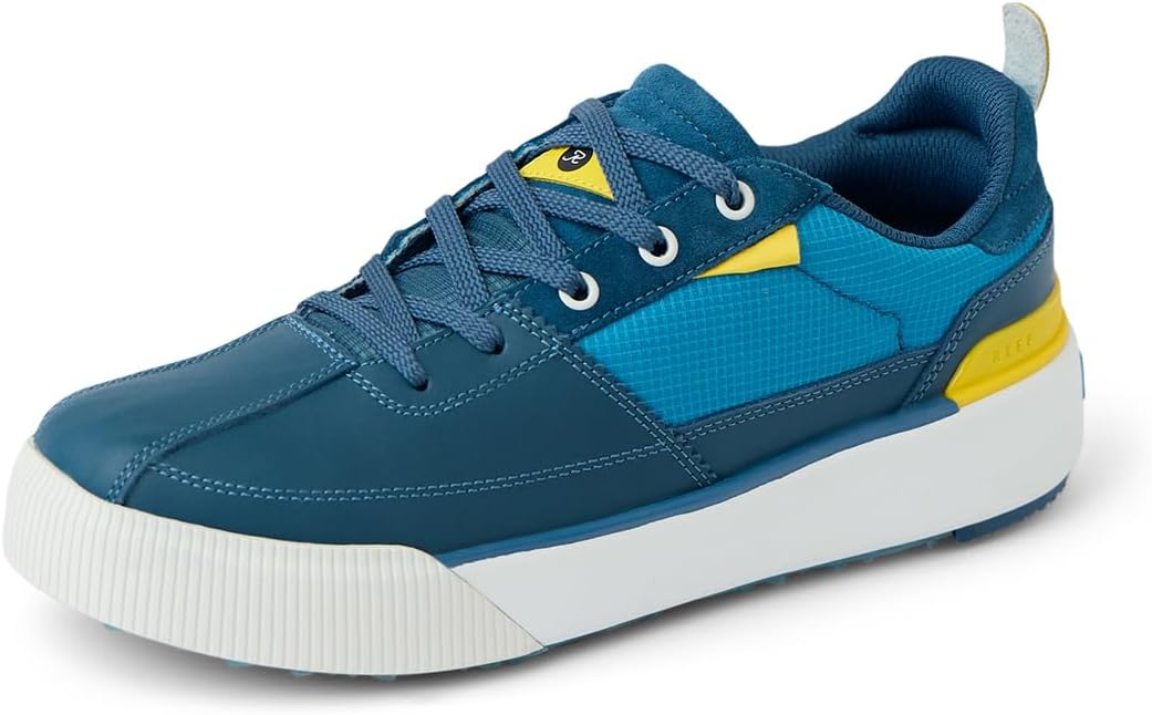 REEF Onshore Pines Men's Golf Shoe, Soft Cushion Footbed, Spikeless Tread Outsole, Bottle Opener Blue Water