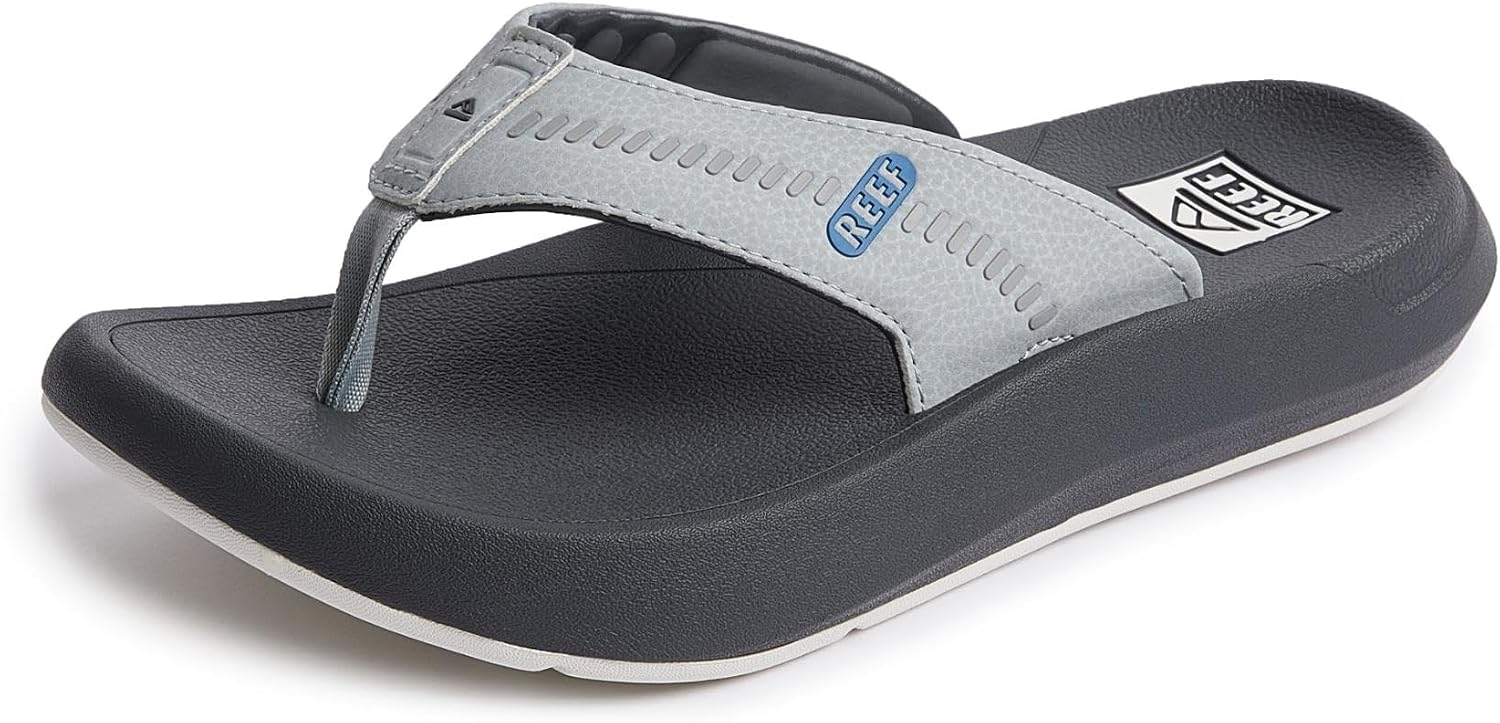 REEF Mens Sandals, Cruiser Grey-light Grey-blue