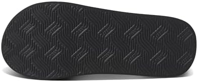 REEF Layback Men's Flip Flop Sandal, Arch Support, Water Friendly Black