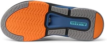 REEF Men's Sandals, Fanning + Blue-black-orange
