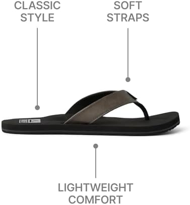 Reef Men's Twinpin Sandals Grey