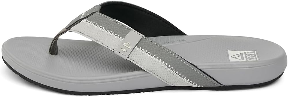 REEF Men’s Sandals, Cushion Phantom 2.0 Grey-grey