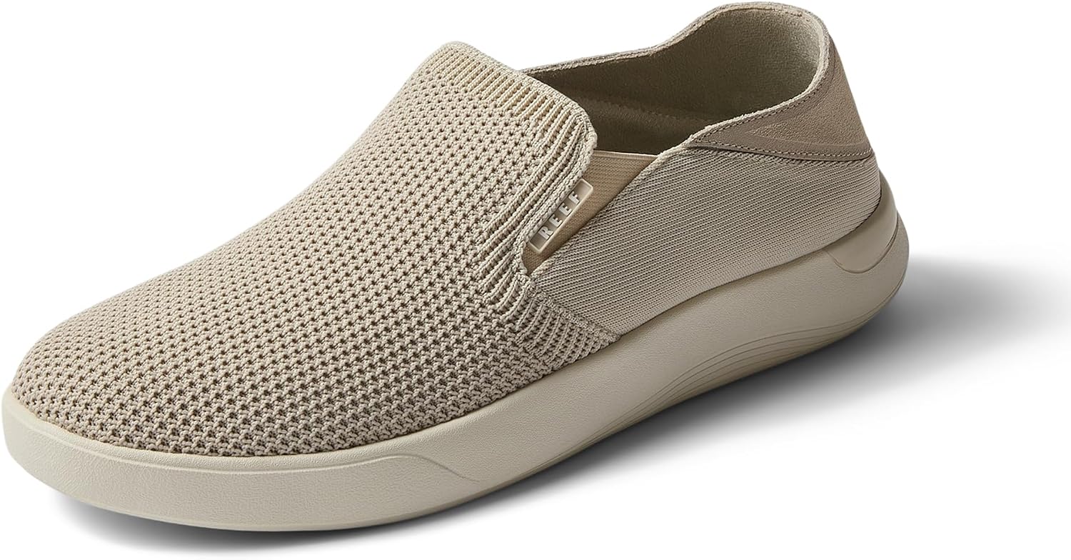 REEF Mens Shoes, Neptune Slip On Tan