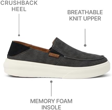 REEF Men's Shoes, Swellsole Pacific Black