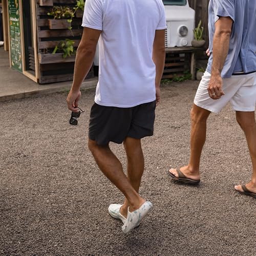 REEF Men's Sandals, Glider Beige Marble