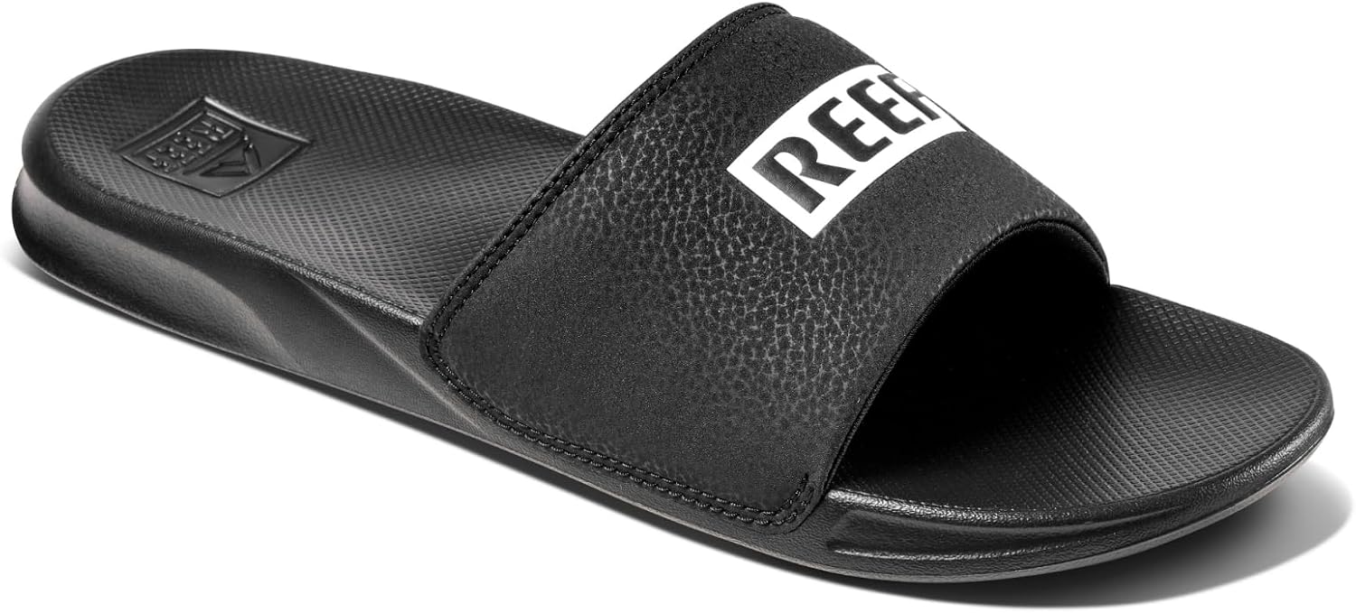 Reef Men's One Slide Sandal Reef BlackWhite