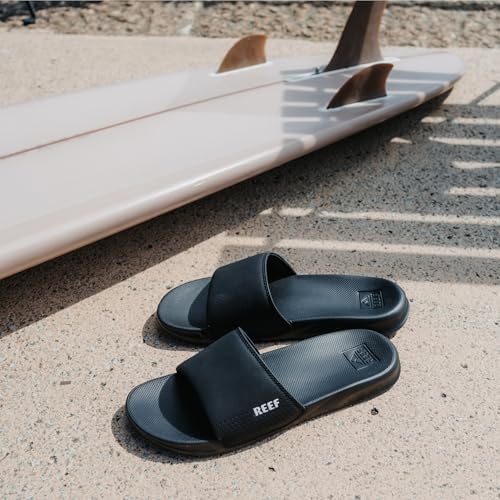 Reef Men's One Slide Sandal Reef BlackWhite