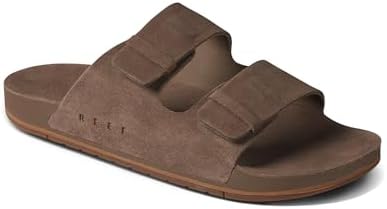 REEF Men's Ojai Two Bar Slide Sandal Fossil