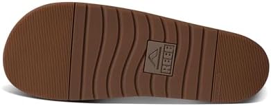 REEF Men's Ojai Two Bar Slide Sandal Fossil