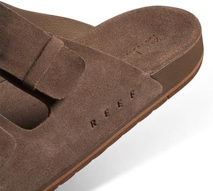 REEF Men's Ojai Two Bar Slide Sandal Fossil