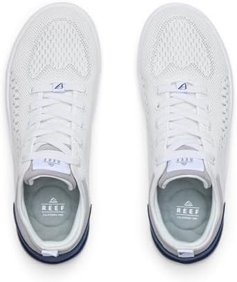 REEF Swellsole Neso Mens Shoe, Lightweight & Breathable, Memory Foam Footbed WhiteNavy