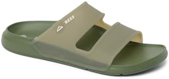REEF Men's Oasis Double Up Waterproof Slides Stone