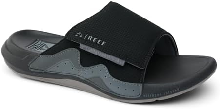 REEF Men's Cruiser Slide Sandal Black-grey