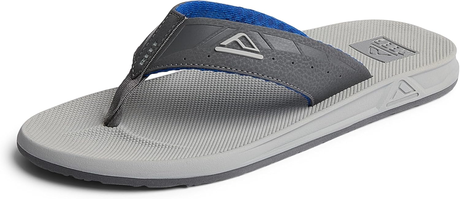 REEF Men's Phantoms Flip-Flop GreyLight GreyBlue