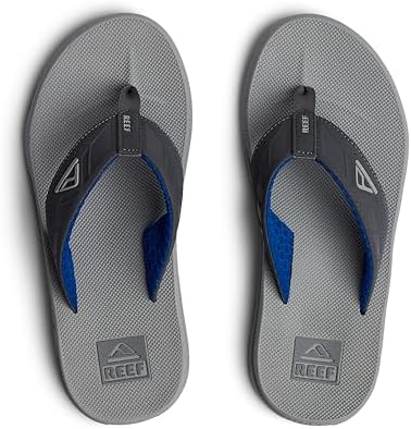 REEF Men's Phantoms Flip-Flop GreyLight GreyBlue