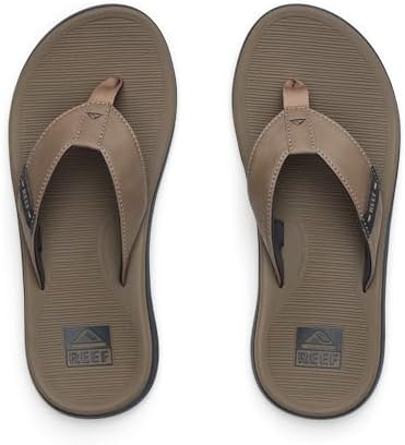 REEF Santa Ana Mens Sandal Tobacco-black