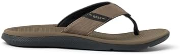 REEF Santa Ana Mens Sandal Tobacco-black