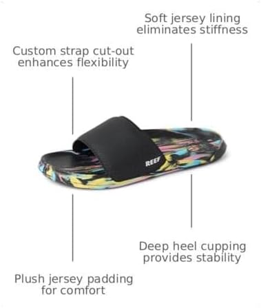 REEF Men's Sandals, Tailslide Candy Marble