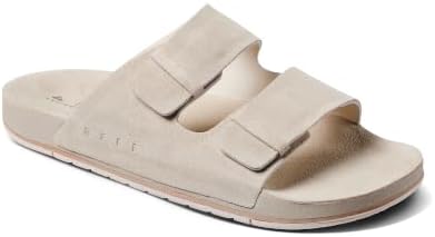 REEF Men's Ojai Two Bar Slide Sandal Oat